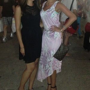 Armani exchange XS asymmetrical dress